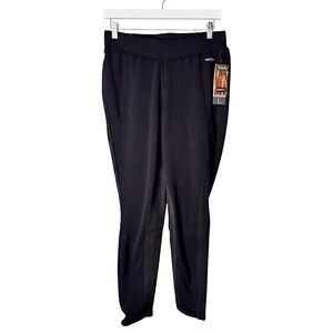 NWT Kerrits Flow Rise Powerstretch Breech‎ Equestrian Pants Black Size Large